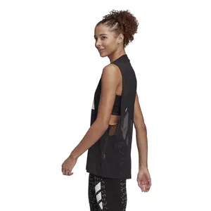 Camiseta de tirantes para mujer adidas Sportswear Mesh image-3