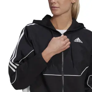 Women's zip-up hoodie adidas Sportswear Colorblock image-5