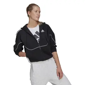 Women's zip-up hoodie adidas Sportswear Colorblock image-3