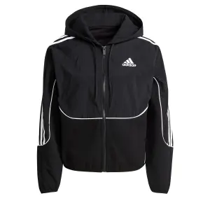 Women's zip-up hoodie adidas Sportswear Colorblock image-0