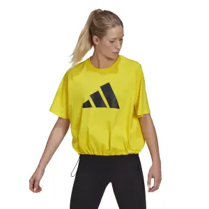 Dames-T-shirt adidas Sportswear Adjustable Badge of Sport image-2