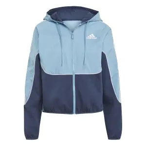 Felpa con cappuccio da donna adidas Sportswear Colorblock image-0