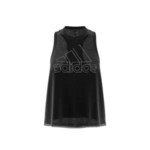 Camiseta de tirantes para mujer adidas Double Layer Mesh image-2