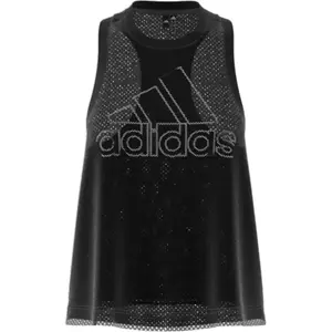 Camiseta de tirantes para mujer adidas Double Layer Mesh image-1