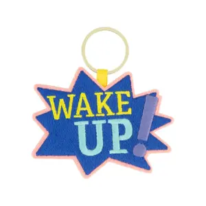 Porta-chaves Global Affairs Amsterdam Wake Up!