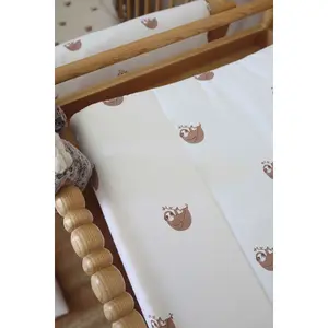 Σεντόνι για στρώμα αλλάγματος μωρού Gloop! Sleepy 65x50 cm image-4