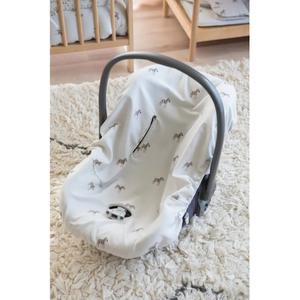 Gloop! Baby car seat cover! Zebra 100x75 cm image-2