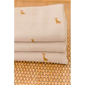 Lange en mousseline bébé Gloop! Safari (x2) image-1