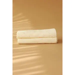 Lange en mousseline bébé Gloop! Soft Sky (x2) image-1