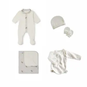 Gloop! Baby's first clothes set! Zebra image-0