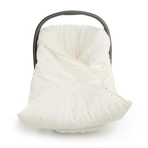 Bilstolsöverdrag för baby Gloop! Soft Sky 100x100 cm