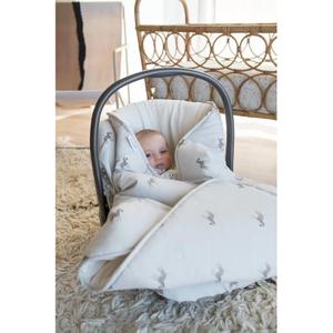 Bilstolsöverdrag för baby Gloop! Zebra 100x100 cm image-1