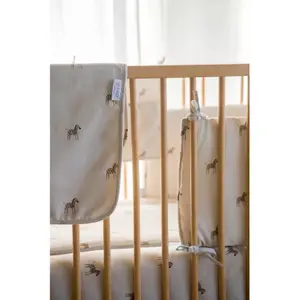 Baby overtræk Gloop! Zebra 65x75 cm image-4