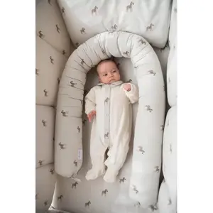 Tour de lit bébé Gloop! Zebra 160 cm image-1