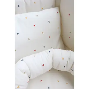 Tour de lit bébé Gloop! Colorful Stars 160 cm image-3