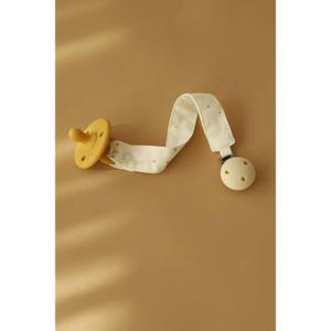 Fabric baby pacifier clip Gloop! Soft Sky