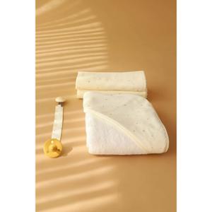 Fabric baby pacifier clip Gloop! Soft Sky image-1