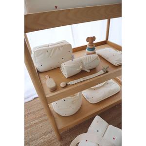 Fabric baby pacifier clip Gloop! Colorful Stars image-3