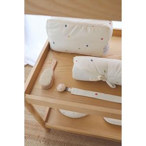 Fabric baby pacifier clip Gloop! Colorful Stars image-4