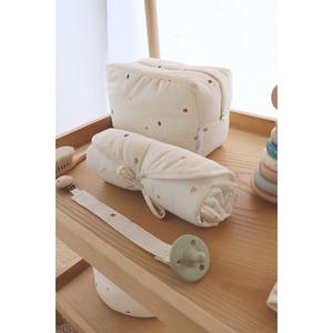 Fabric baby pacifier clip Gloop! Colorful Stars image-5