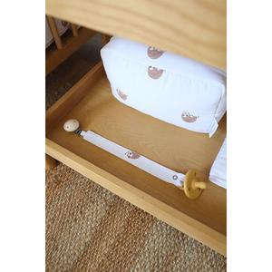 Fabric baby pacifier clip Gloop! Sleepy