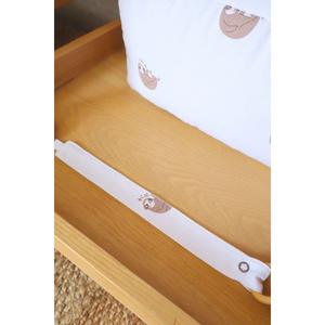 Fabric baby pacifier clip Gloop! Sleepy image-1