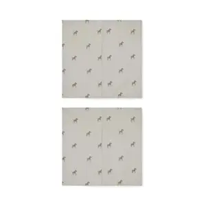 Baby Musselin Tuch Gloop! Zebra (x2) image-0