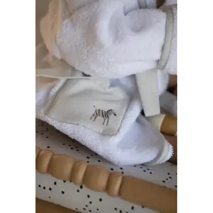 Badeumhang für Baby Gloop! Zebra image-1