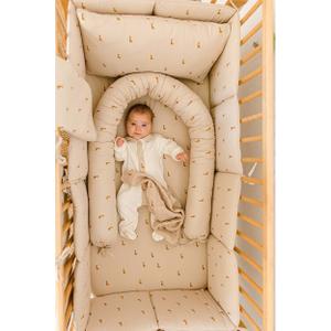 Baby bed bumper Gloop! Safari 360x30 cm image-2