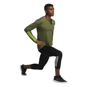 Camiseta de manga larga adidas Techfit 3-Bandes Fitted image-3