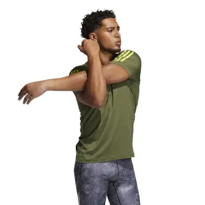 Camiseta adidas Techfit Fitted 3-Bandes image-3