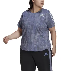 Camiseta de mujer adidas adidas Primeblue Own The Run Large image-4