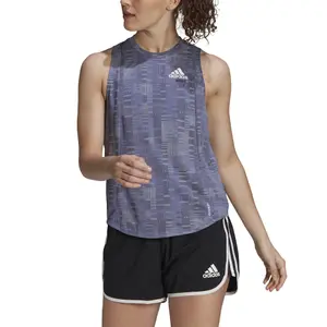 Camiseta de tirantes de mujer adidas adidas Own The Run Primeblue image-4