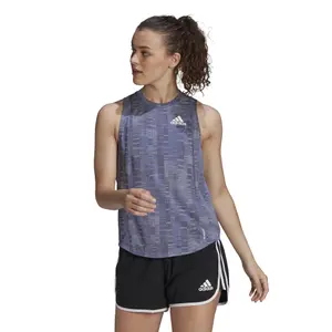 Camiseta de tirantes de mujer adidas adidas Own The Run Primeblue image-2
