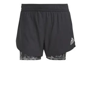 Pantalones cortos de mujer adidas Fast Two-in-One Primeblue Graphic image-0