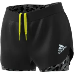 Pantalones cortos de mujer adidas Fast Two-in-One Primeblue Graphic image-3