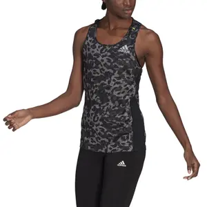 Camiseta de tirantes para mujer adidas adidas Fast Primeblue Graphic image-4