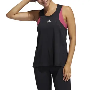 Camiseta de tirantes para mujer adidas Training Heat Ready image-4
