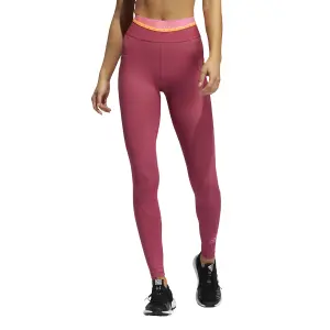 Damen-Leggings adidas TechFit Long 3 Bar Branded image-1