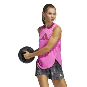 Tampo do tanque feminino adidas Bos Logo image-3