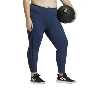 Damen-Leggings adidas Believe This 3-Bandes 7/8 Grande Taille image-3