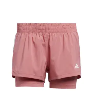 Pantalones cortos de mujer adidas Pacer 3-Bandes Woven Two-in-One image-1