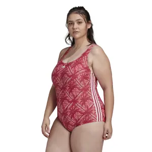 Costume da bagno da donna adidas SH3.RO 3 strisce Festivibes Taglia grande image-1