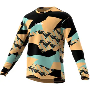 Camiseta de manga larga adidas Terrex Primeblue Trail Graphic image-3