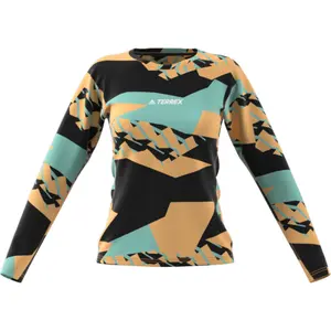 Camiseta de manga larga para mujer adidas Terrex Primeblue Trail Graphic image-5