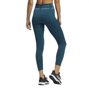 Leggings de cintura alta para mujer adidas Training Branded Aeroknit 7/8 image-2