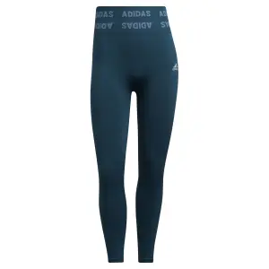 Leggings de cintura alta para mujer adidas Training Branded Aeroknit 7/8 image-0
