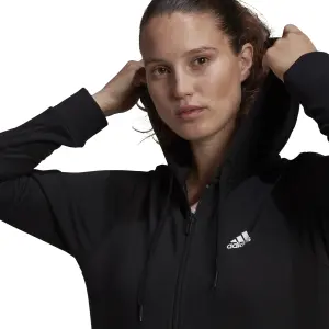 Chaqueta con capucha y cremallera para mujer adidas Essentials Giant Logo image-5