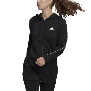Chaqueta con capucha y cremallera para mujer adidas Essentials Giant Logo image-1
