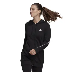 Chaqueta con capucha y cremallera para mujer adidas Essentials Giant Logo image-2